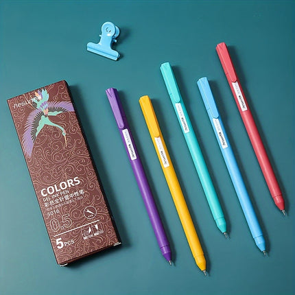 30 Pcs 0.5mm Colored Gel Pen Set - Morandi Macaron Colors for Journaling, Note Taking & Art Projects