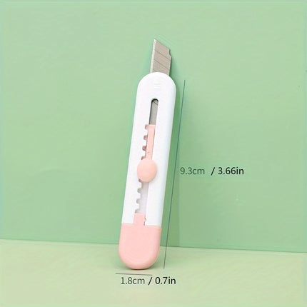 4pcs Mini Utility Knife - Compact, Durable, and Ideal for Crafting and DIY Projects