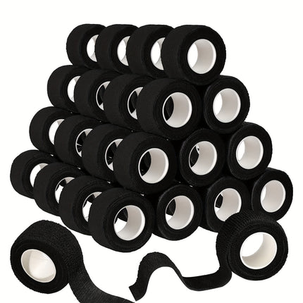 48pcs Self Adhesive Bandage Wrap - Breathable Cohesive Tape for Tattoo Grips & Sports Injury Support