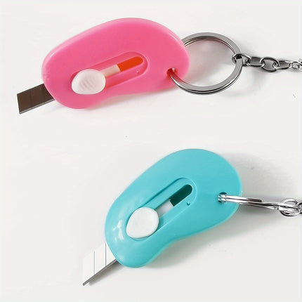25pcs Mini Retractable Utility Knife Box Cutter Letter Opener
