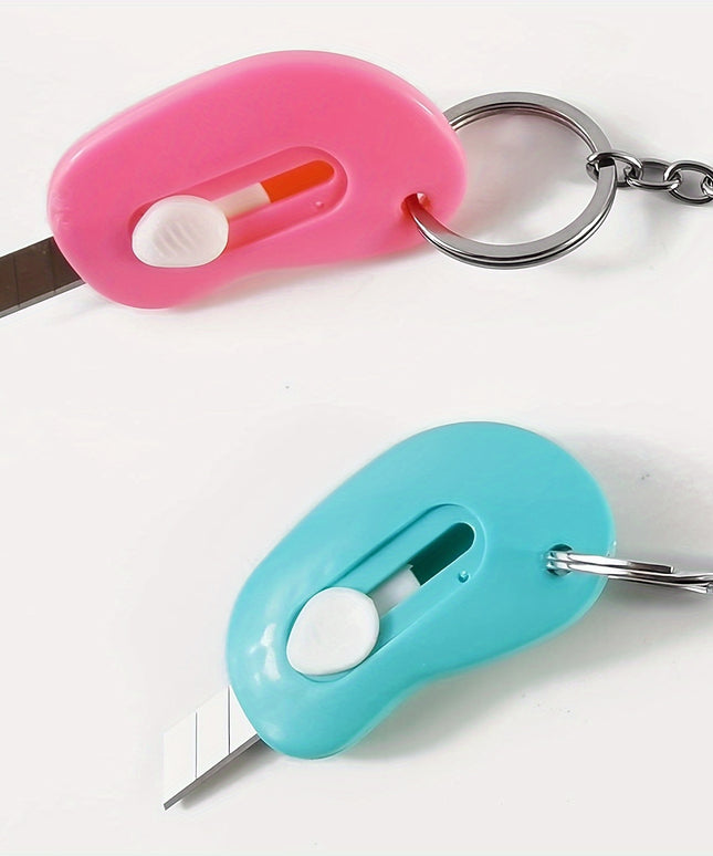 25pcs Mini Retractable Utility Knife Box Cutter Letter Opener