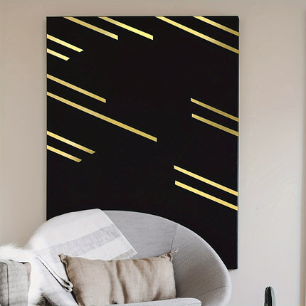 Gold Metallic Mirror Tape - 8 Rolls Reflective Adhesive for Wall Decor, Gift Wrapping & DIY Crafts