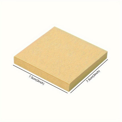 640 Sheets Sticky Notes - 8 Pads Super Sticky 3x3 Inch Self-Stick Memo Pads for Office, School & Home Use