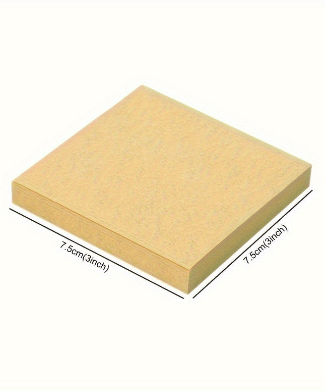 640 Sheets Sticky Notes - 8 Pads Super Sticky 3x3 Inch Self-Stick Memo Pads for Office, School & Home Use
