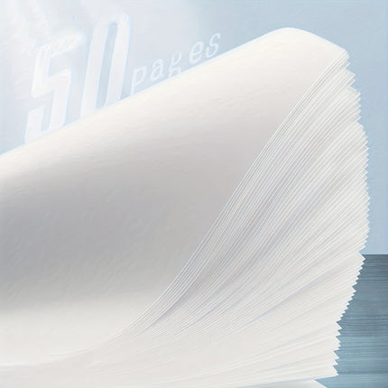 Transparent Sticky Notes - 8pcs Set with 4 Sizes, Clear PET Self-Stick Notes for Reading, Studying & Office Annotation