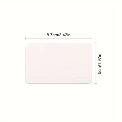 100 Pcs Blank Kraft Cards - Multicolor Mini Memo Notes for To-Do Lists & Doodling | Portable Message Paper Cardstock