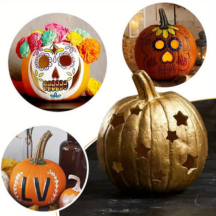 10 Colors Metallic Marker Pens - Medium Tip Permanent Paint Markers for Scrapbooking, Crafts & DIY Projects