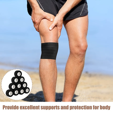 48pcs Self Adhesive Bandage Wrap - Breathable Cohesive Tape for Tattoo Grips & Sports Injury Support