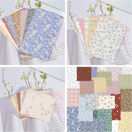417 PCS Vintage Scrapbooking Paper & Stickers Set - 180 Patterns Journaling Supplies for DIY Crafts, Albums, Travel Journals & Collage Art