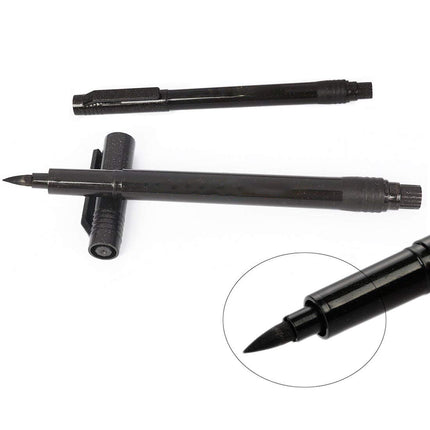 4pcs Metallic Brush Tip Marker Pens Set - Fast-Drying Gel Ink, No Smudge Calligraphy Pens for Art & Craft