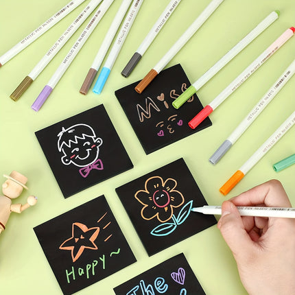 250 Sheets Sticky Notes Self-Stick Notes Black for Office Home Supplies 5 Pads, 50 Sheets/Pad
