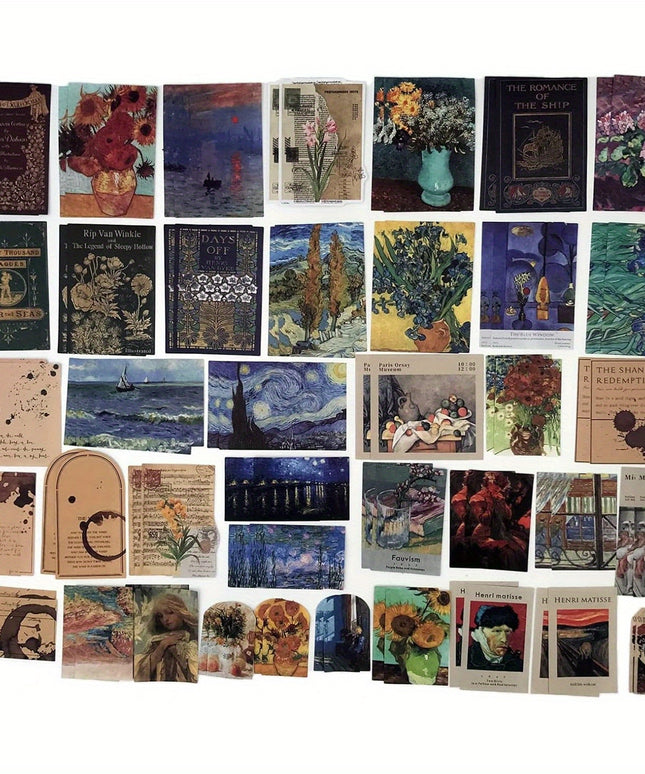 200PCS Vintage Scrapbooking Supplies Kit for Journaling, Bullet Journals Junk Journal Planners Aesthetic Cottagecore Decor Wall Art Collage Album