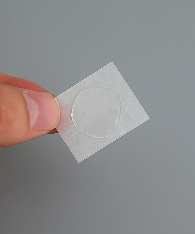 2500-Piece Double Sided Adhesive Dots - Transparent Glue Dots for Balloons, Scrapbooking & Craft Projects | 25 Rolls Strong Hold Removable Tape