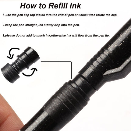 4pcs Metallic Brush Tip Marker Pens Set - Fast-Drying Gel Ink, No Smudge Calligraphy Pens for Art & Craft