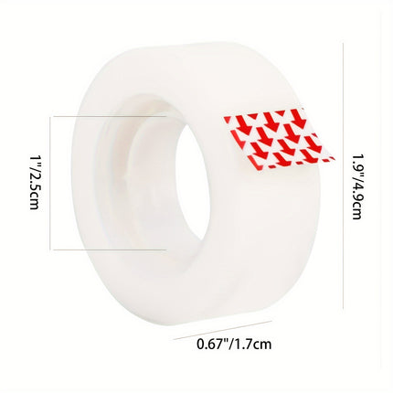 8pcs Invisible Tape Foggy Translucent Tape Correction and Labeling