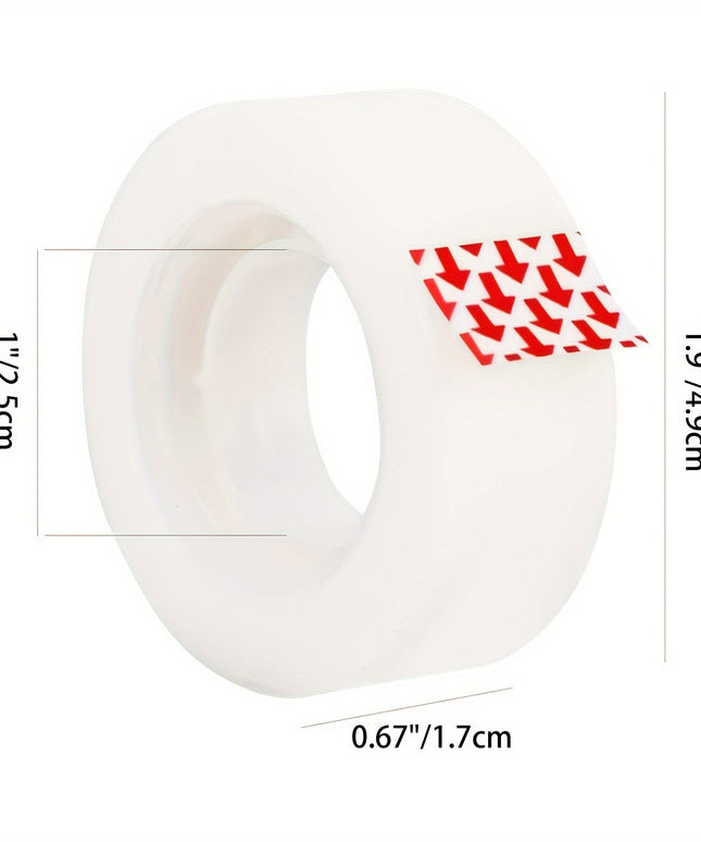 8pcs Invisible Tape Foggy Translucent Tape Correction and Labeling