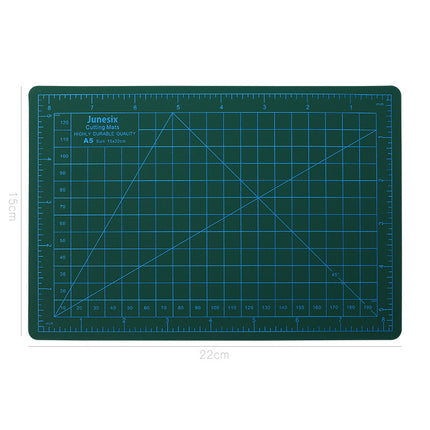 1pc A5 Self Healing Cutting Mat Rotary Cutter for Craft Fabric Quilting Sewing Scrapbooking Project
