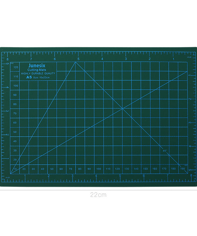 1pc A5 Self Healing Cutting Mat Rotary Cutter for Craft Fabric Quilting Sewing Scrapbooking Project