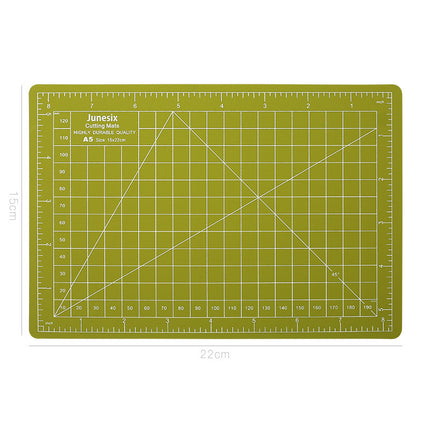 1pc A5 Self Healing Cutting Mat Rotary Cutter for Craft Fabric Quilting Sewing Scrapbooking Project