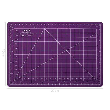1pc A5 Self Healing Cutting Mat Rotary Cutter for Craft Fabric Quilting Sewing Scrapbooking Project