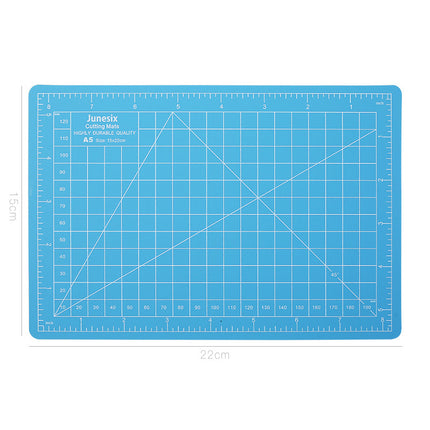 1pc A5 Self Healing Cutting Mat Rotary Cutter for Craft Fabric Quilting Sewing Scrapbooking Project