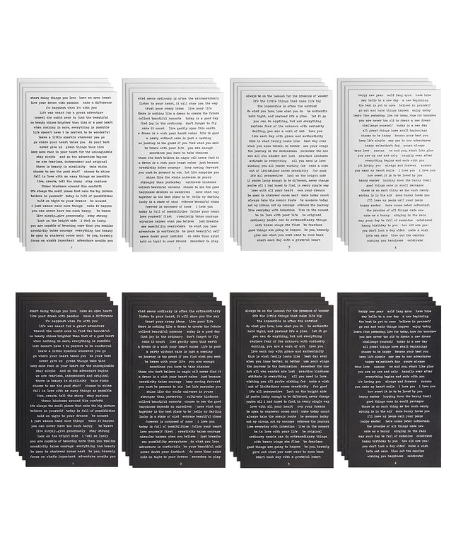 32 Sheets Quote Phrase Word Stickers for Scrapbooking Vintage Scrapbook Sentiment Stickers Junk Journal Planners DIY Card Making Collage Album Aesthetic Stickers