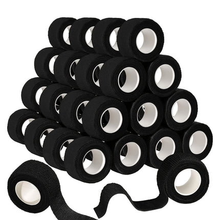 48pcs Self Adhesive Bandage Wrap - Breathable Cohesive Tape for Tattoo Grips & Sports Injury Support