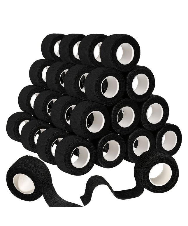 48pcs Self Adhesive Bandage Wrap - Breathable Cohesive Tape for Tattoo Grips & Sports Injury Support