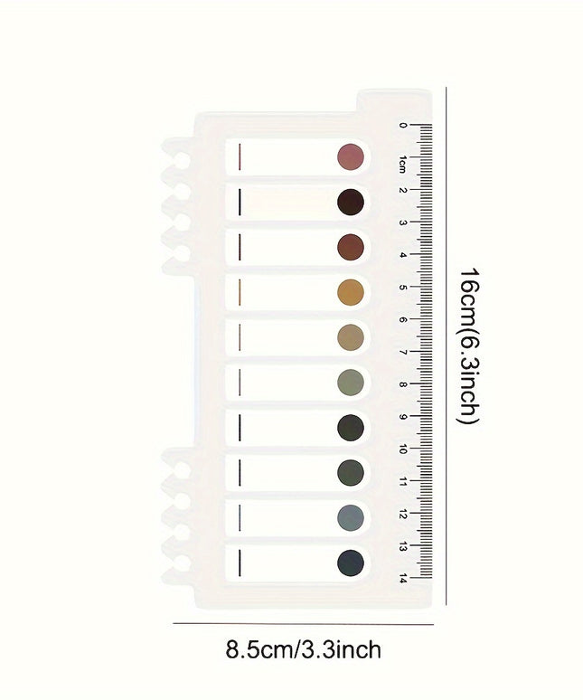 1200 Sheets PET Sticky Index Tabs - 60 Colors Morandi Page Markers, Writable & Removable Book Flags for Books, Files, Office Supplies