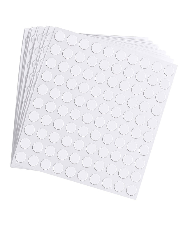 1000pcs Double-Sided Adhesive Dots - Transparent Waterproof Tape Stickers for Crafts, DIY & Home Decor