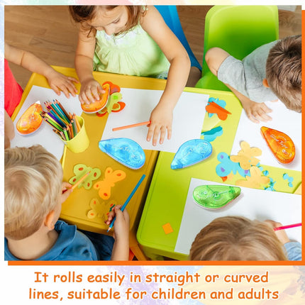 30-Pack Double Sided Tape Roller Set | Permanent Adhesive Dispenser for Scrapbooking, Photo Albums & Paper Crafts | 0.3 inch x 315 inch (8mm x 800cm) Craft Tape