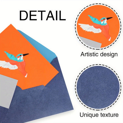 1pc Bird 3D Greeting Pop Up Card Birthday Card Happy Anniversary Card Mother's Day