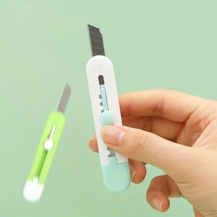 4pcs Mini Utility Knife - Compact, Durable, and Ideal for Crafting and DIY Projects